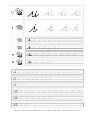 Schreibübung, buchstaben, sonderlaute, druckbuchstaben, schulausgangsschrift, sas, gepunktete schrift, abc, erste klasse, arbeitsblätter, vorlagen. Arbeitsblatt In Der Grundschule Schreiblehrgange Schreibschrift Grundschulmaterial Fibel Deutsch Klasse 1 Grundschulmaterial De