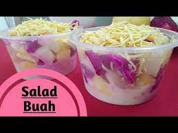 Jika saus terlalu cair, tambahkan yogurt plain agar saus menjadi kental. Salad Buah Tanpa Yogurt Youtube