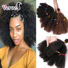 Alibaba.com offers 4,265 afro kinky bulk braiding hair products. Verves Culry Crochet Braids Hair Extensions 12 Inch Blonde Synthetic Ombre Braiding Hair Afro Kinky Bulk Braids Bug Brown Aliexpress