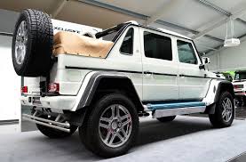 It starts with the g500 4x4^2's. Mercedes Maybach G650 Landaulet 1 Of 99 Rw Exclusive Germany For Sale On Luxurypulse