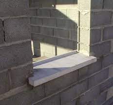 Precast concrete panels, steps 9. Reinforced Concrete Window Sill Kp1 Exterior