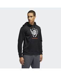 Men's utah jazz donovan mitchell fanatics branded navy team playmaker name & number pullover hoodie. Adidas Donovan Mitchell Hoodie In Black For Men Lyst