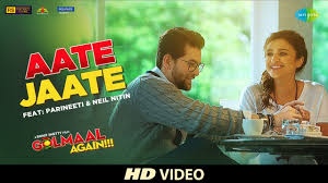Aate Jaate Feat Parineeti Chopra Neil Nitin Golmaal Again Ajay Devgan Rohit Shetty Tabu Youtube Thaman, amaal mallik, lijo george and dj chetas. aate jaate feat parineeti chopra neil nitin golmaal again ajay devgan rohit shetty tabu
