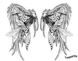 Idea A Combination Of Angel And Butterfly Wings Wing Tattoo Designs Wings Tattoo Wing Tattoo