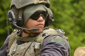 A soldier from 1st Battalion, 4th Infantry Regiment,