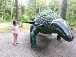 Dinosaur Gardens Near Alpena Michigan Dinosaur Garden Roadside Attractions Road Trip Fun