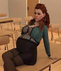 Pregnant 3D Art on X: 