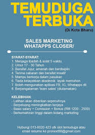 Dapatkan kerja dan jawatan kosong kerajaan dan swasta seluruh negeri di malaysia yang menawarkan gaji tinggi dan lumayaan dan terbaik. Jawatan Kosong Online Sale Jawatan Kosong Kelantan Facebook