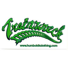 Trainwreck Sticker | Weed Marijuana Strain Custom Art Decal