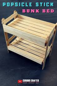 Faire l'assemblage par vis en biais des petits côtés du lit. Epingle Sur Batonnets De Bois