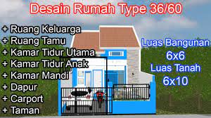 Jangan lupa simak juga gambar terupdate dari kita koleksi denah rumah subsidi type 30/60 2020. Rumah Subsidi Type 36 60 Desain Dan Renovasi Rumah Kpr Type 36 60 Terbaru Youtube