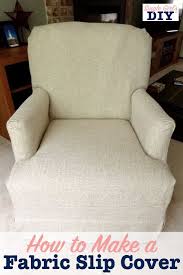 How To Make A Fabric Slip Cover For A Chair Diy Chair Covers Slipcovers Slipcovers For Chairs
