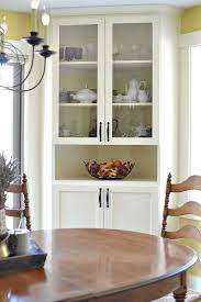 Before And After Dining Room Makeover Dining Room Corner Dining Room Cabinet Corner Cabinet Dining Room