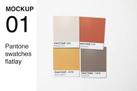 Pantone Colour Mockup Bundle Pantone Color Pantone Mockup