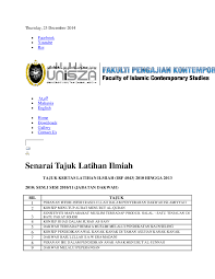 Rangka kerja ini direka sejajar dengan garis panduan prinsip untuk. Doc Senarai Tajuk Amanina Nina Academia Edu