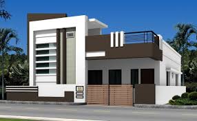 Infinity elevations allow for a sense of space to expand from the front of the home right out to. Modern Simple Modern Single Floor Home Front Design Forteddiandchris