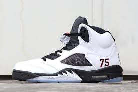 Have an air jordan v? Psg X Air Jordan 5 Friends And Family White Black Av9175 101 Air Jordans Nike Air Jordan Shoes Jordan Shoes Online