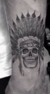 The native american tribal men and women wore tattoos as totems on their body parts. Indian Skull Tattoos Meanings Main Themes Tattoo Designs
