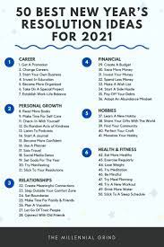 50 New Year S Resolution Ideas For 2021 New Years Resolution Year Resolutions New Year Resolution Quotes