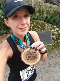 Bulow Woods trail race in Florida... 3rd overall female finisher for half  marathon... Oh so technical, but oh so fun!!