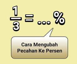 Nahh otakers untuk lebih memahami materi diatas kalian bisa simak video di bawah ini. Cara Mengubah Pecahan Biasa Ke Bentuk Persen Cilacap Klik