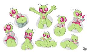 Post 1865513: ikiki Invader_Zim Irken Zim