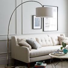 Overarching Floor Lamp Polished Nickel Floor Lamps Living Room Overarching Floor Lamp Contemporary Floor Lamps