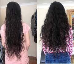 After ten minutes, remove the towel and let your hair air dry before applying moisturizer. Freshly Washed Hair And When Left Braided Overnight Longhair