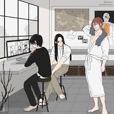 栄養補給まつ子 on twitter アダルトリオの共同生活 2020 stay home ver