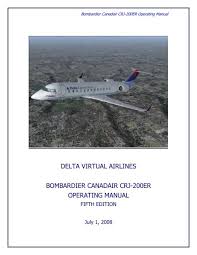 Delta Virtual Airlines Bombardier Canadair Crj 200er