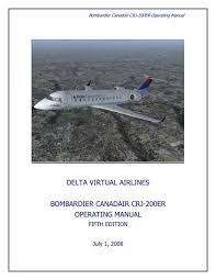 delta virtual airlines bombardier canadair crj 200er