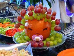 Food Planning Baby Shower Baby Shower Fruit Halloween Baby Shower Baby Shower Fall