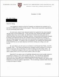 University Acceptance Letter Sample Lovely Harvard Acceptance Letter Real And Ficial College Acceptance Letter College Acceptance Acceptance Letter