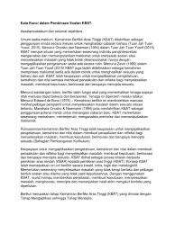 Perbuatan curang yg dilakukan terhadap temannya. Kata Kunci Dalam Pembinaan Soalan Kbat