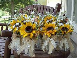 Custom Silk Wedding Floral And More By Mtfloral Artfire Com Sunflower Wedding Decorations Country Wedding Flowers Sunflower Wedding