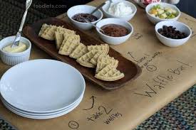 And so did the boys. How To Set Up A Waffle Bar In 3 Easy Steps Fn Dish Behind The Scenes Food Trends And Best Recipes Food Network Food Network