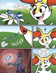 Braixen comic 1/2 (old art!) by Crocoze -- Fur Affinity [dot] net