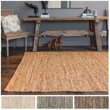 Maybe you would like to learn more about one of these? Alexander Home Farmhouse Jute And Leather Hand Woven Area Rug Overstock 9721101