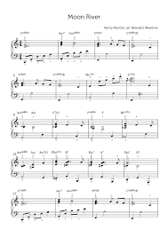 Chor aus dem oratorium messias. Henry Mancini Moon River Piano Arrangement