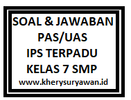 Maybe you would like to learn more about one of these? 90 Soal Dan Jawaban Pas Ips Kelas 7 Smp Tahun 2021 Kherysuryawan Id