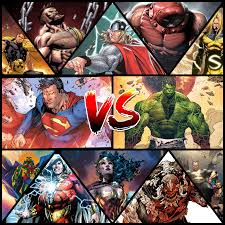 Who's winning the battle of powerhouses (base forms)? Team Hulk🧟 (Marvel)  or Team Superman🦸‍♂️ (DC) : r/Marvel