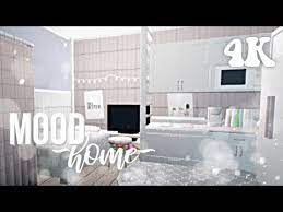 Bloxburg Mood Home 4k Mobile Speedbuild Youtube Bloxburg House Ideas Diy House Plans Bloxburg House