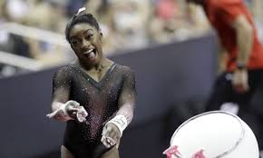 Simone biles appears to defy the laws of physics with this epic tumbling pass from the 2019 us gymnastics championships. Simone Biles Makes History Again With Jaw Dropping Triple Double In Floor Exercise