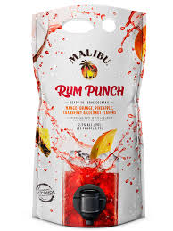 Sprinkle cloves or cinnamon on top, and serve; Malibu Rum Punch Bag 1 75l Luekens Wine Spirits