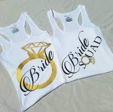 Bride Shirts Bride Tanks Bride Squad Tanks Choose Your Tank Text Colors Bridal Party Shirts Bridesmaid Tank Wedding Party Shirts In 2021 Bride Squad Tank Tops Team Bride Shirts Bridal Shirts