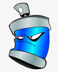 Pilox disemprotkan ke dinding dengan perpaduan warna yang sudah disusun sebelumnya. Graffiti Characters Spray Can Clipart Png Download Spray Can Drawing Graffiti Transparent Png Kindpng
