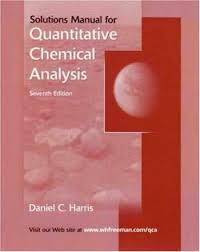 Apr 22, 2021 · goncatin, sigues sin leer y eso hace que sea imposible dialogar contigo. Quantitative Chemical Analysis Harris 9th Edition Solution Manual