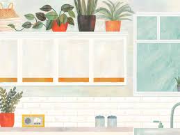space above kitchen cabinets