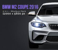 Download Bmw M2 Copupe All Sides Mockup Template Psd Bmw Bmw M2 Change Background PSD Mockup Templates