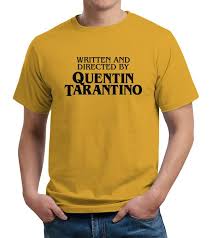 It is a san serif font only used in all caps throughout the book. Written And Directed By Quentin Tarantino T Shirt Fivefingertees